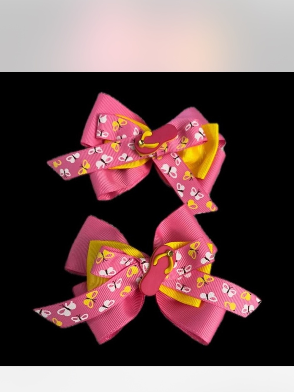 Beach Fun inspired hair bows